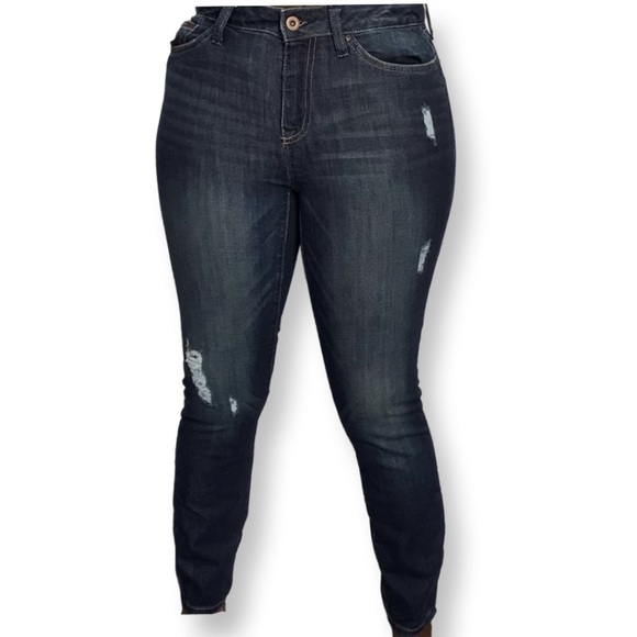 TOMMY Hilfiger High Rise Skinny Ankle Jeans - Picture 2 of 12